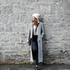 Rudsak long wool coat XS